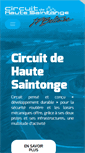 Mobile Screenshot of circuitdehautesaintonge.com